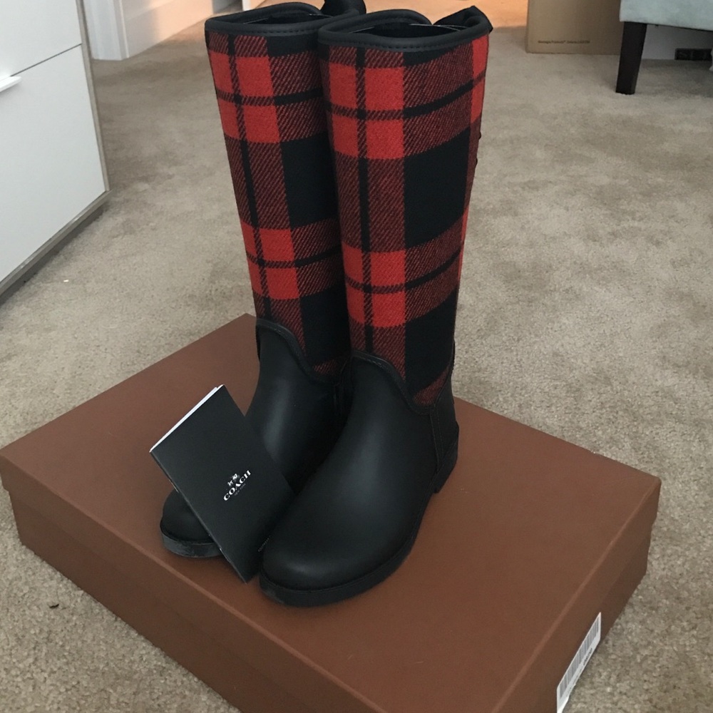 Coach tristee rain boots